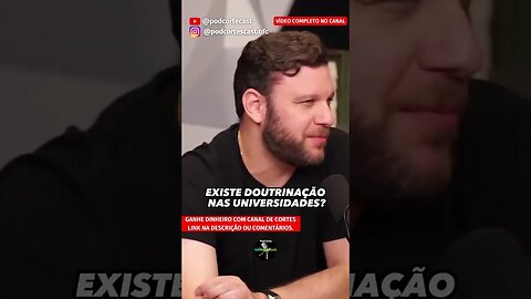 EXISTE DOUTRINAÇÃO NAS UNIVERSIDADES? #shorts #ian #ianneves #doutrina #universidade #comunismo