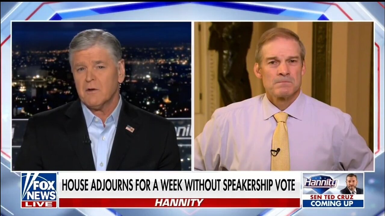 Hannity: I Know For a FACT That Trump Has Been Contacted Asking Him to Be Interim Speaker