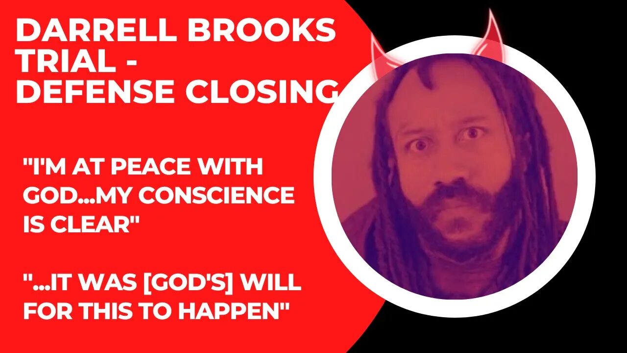 Darrell Brooks Shocking Closing Arguments