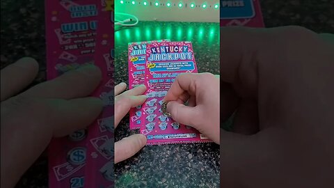 BIG WINNING scratch off lottery ticket! #lotteryticket #shorts