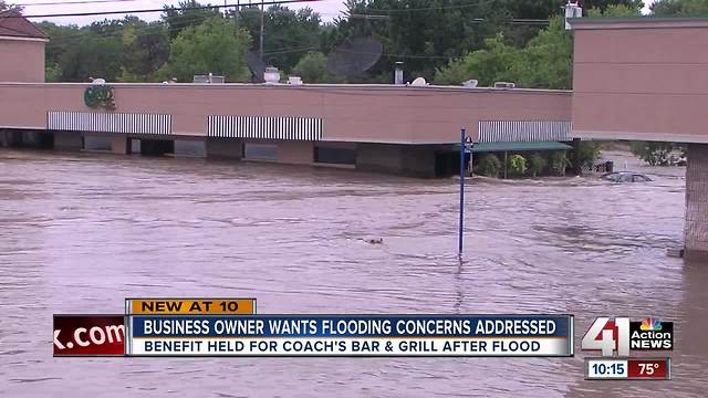 Coach’s Bar and Grill owner wants flooding concerns addressed