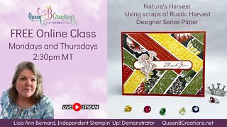 👑 Stampin' Up! Nature's Harvest