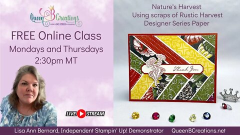 👑 Stampin' Up! Nature's Harvest