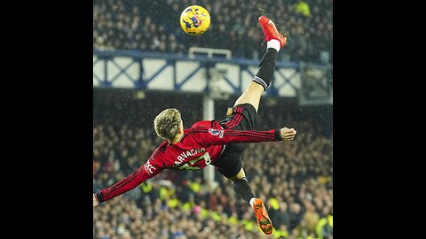 Garnacho Bicycle Kick