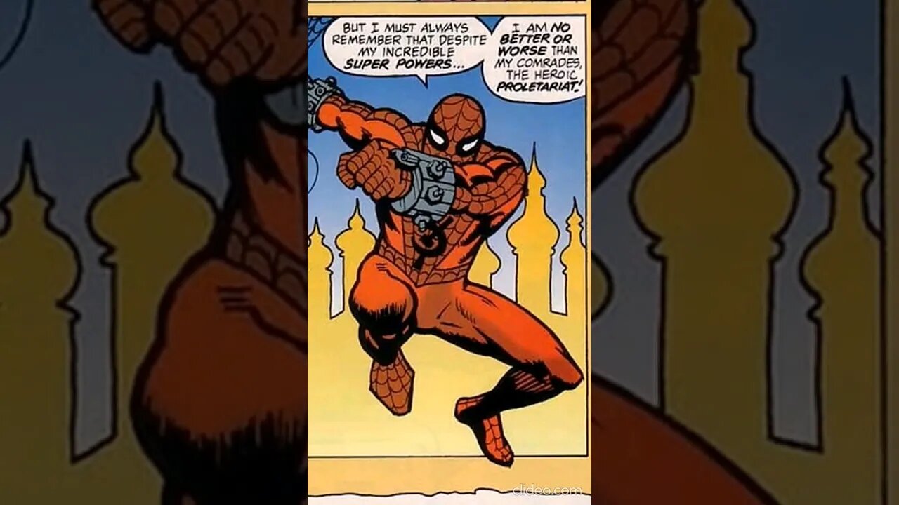 Spider-Man Comunista Es Piotr Parkerov #spiderverse Camarada Arácnido Tierra-31886