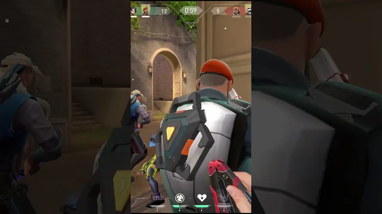 This is how a sage should ends the match #viral #shorts #valorant #sage