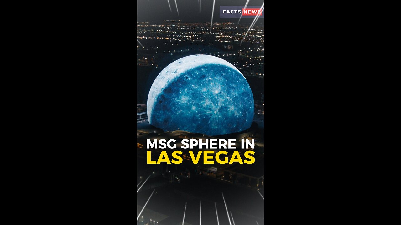 MSG sphere in las vegas #factsnews #shorts