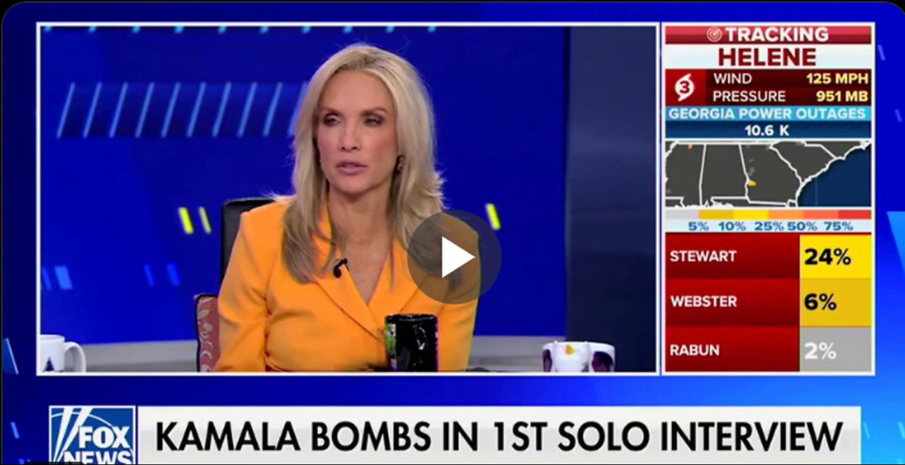 PERINO: You just saw a huge contrast. Kamala does 1 interview with a friend...