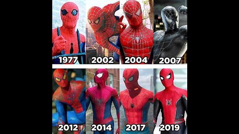 Spiderman evolution