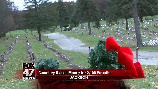 Cemetery raises money for 'Wreaths Across America' campaign