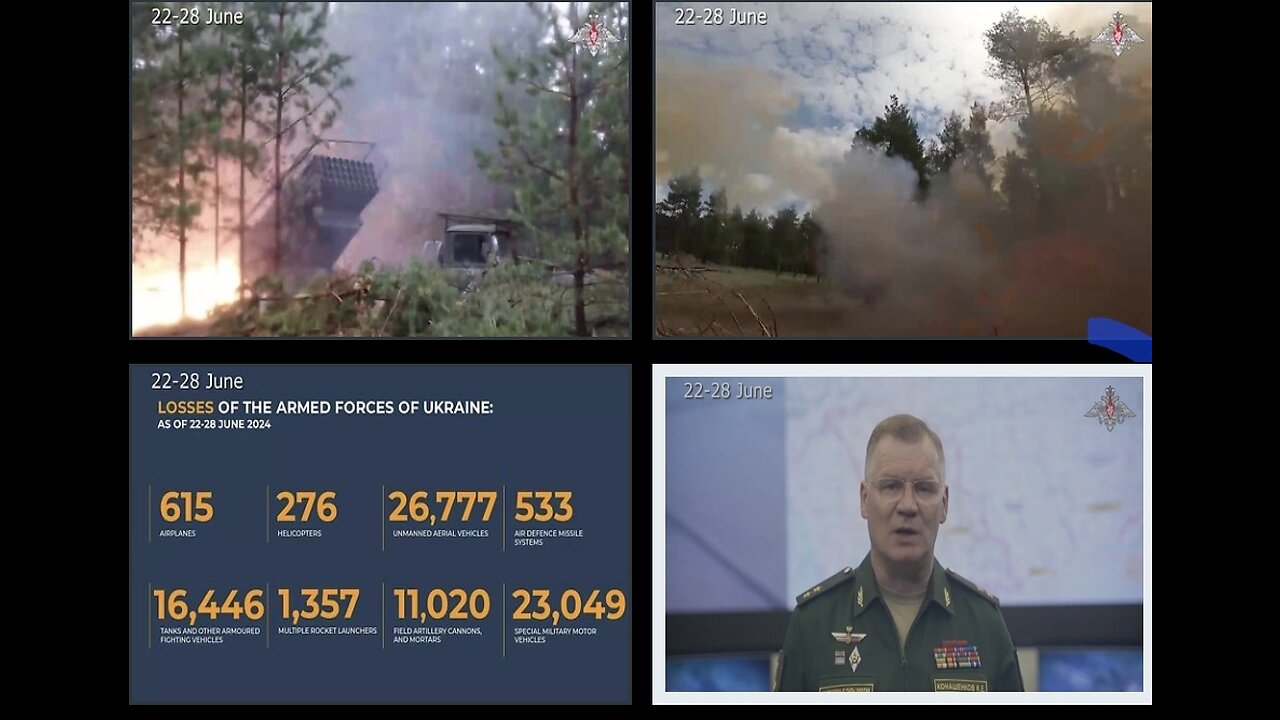 ⚡️ Russian Defence Ministry report on the progress of the special military operation