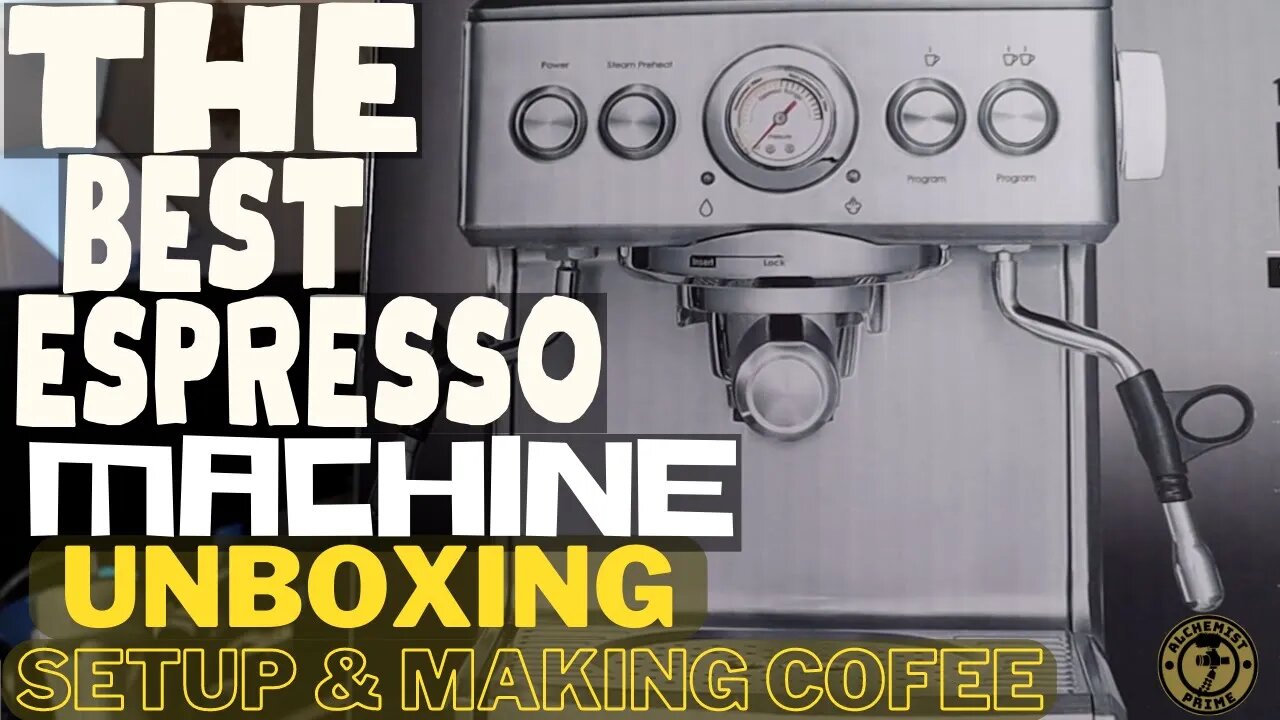 The Best Espresso Machine Under $500! The Bella Pro Series: Unboxing, Setting Up, and Making Coffee