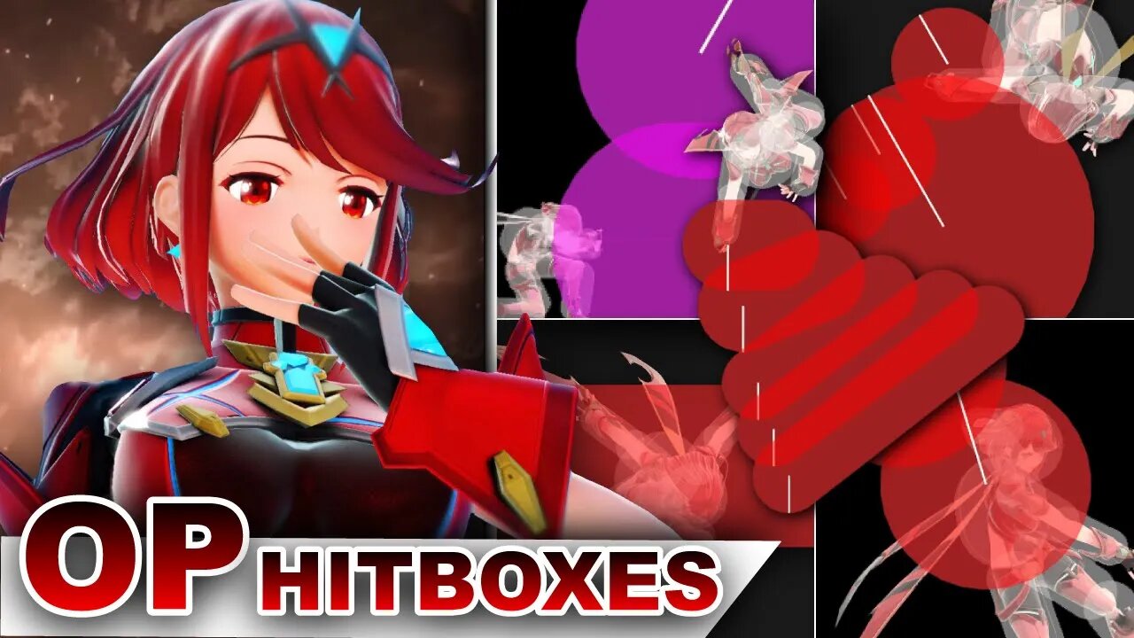 Mew2King analyzes Pyra's Hitboxes and Frame Data