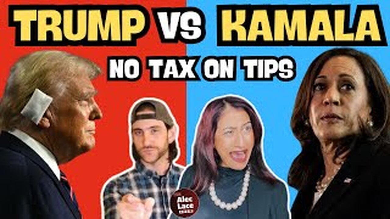 DONALD TRUMP and KAMALA HARRIS DEBATE | No Tax On Tips | Shawn Farash & Estee Palti | Alec Lace