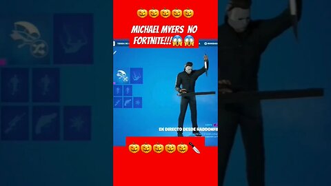 Michael Myers no fortnite!!!! #viral #fortnite #shorts