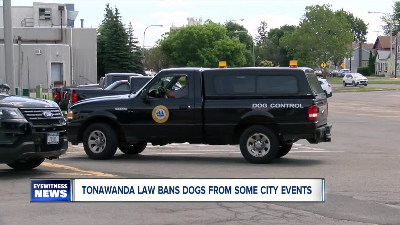 Tonawanda law bans dogs from city events, including Canal Fest