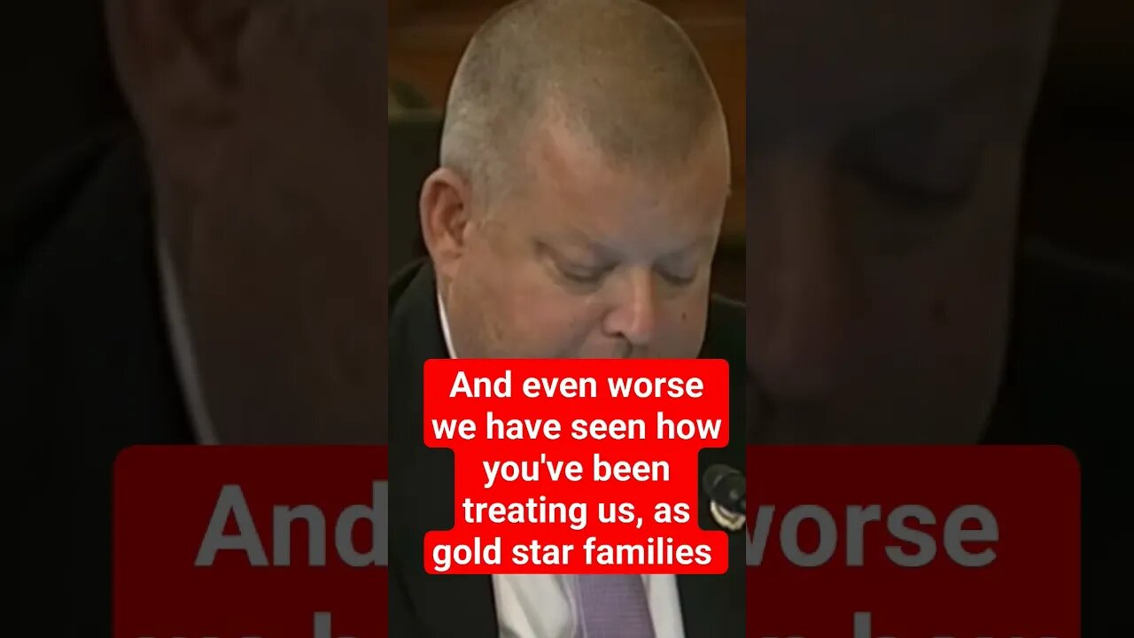 Gold Star father Mark Schmitz condemns Biden for Son's Death in Afghanistan. #joebiden 🇺🇸