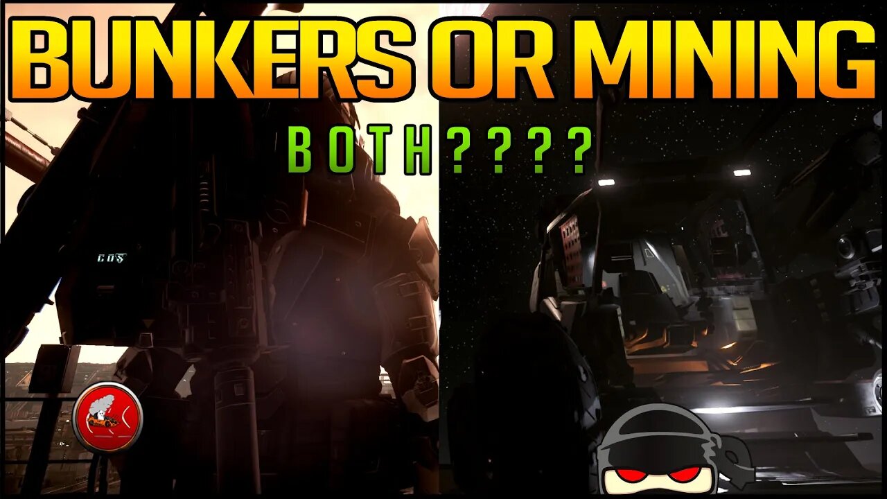 #starcitizen #Ghostdriftx BUNKERS OR MINING - BOTH ???? - STAR CITIZEN