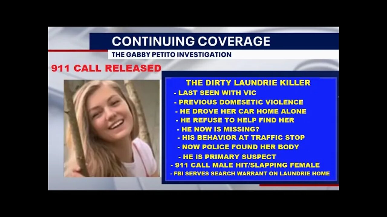 911 Call Released Evidence Male Hitting/Slapping Female - Another Strike Against Killer