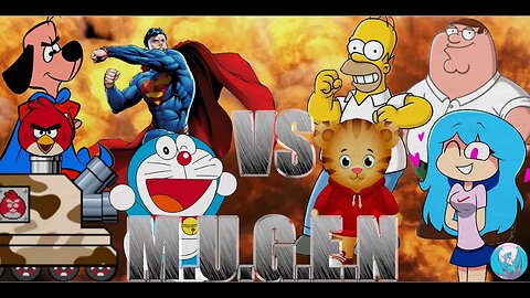 MUGEN - Request by Juan Matheus - Team Superman VS Team Daniel Tiger