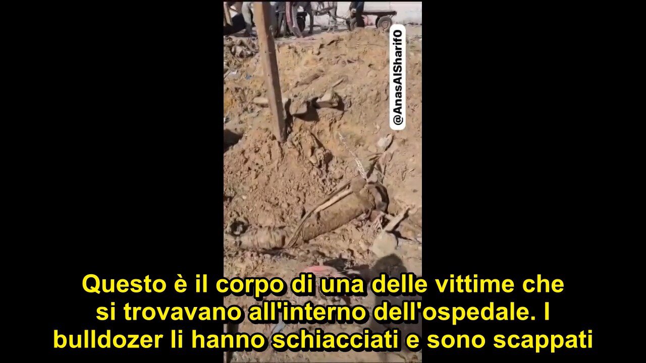 Schiacciati vivi con i bulldozer malati, feriti e rifugiati all'ospedale Kamal Adwan