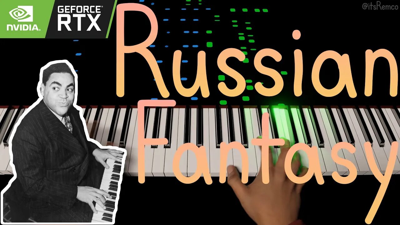 Concert Creator A.I. RTX v0.81 Public Beta: Thomas "Fats" Waller - Russian Fantasy (Stride Piano)