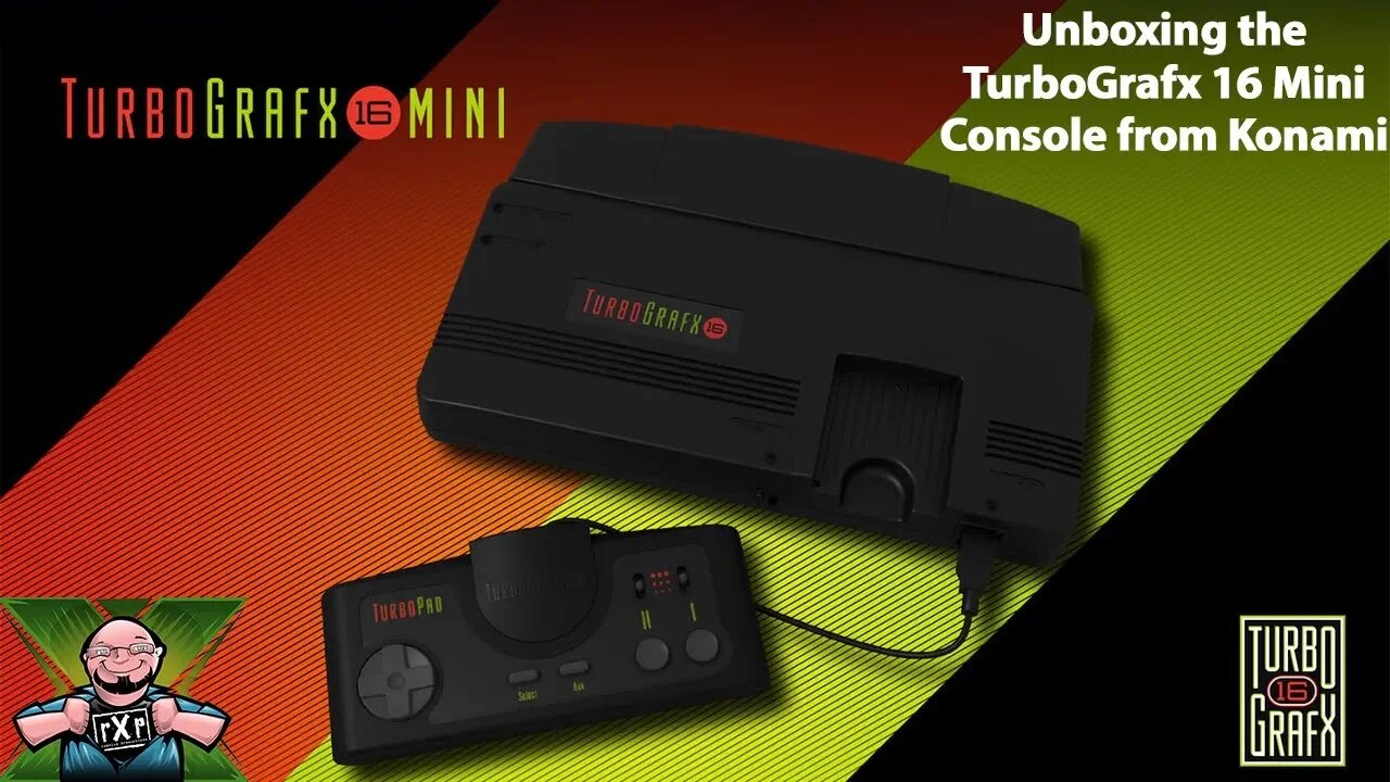 Unboxing the TurboGrafx 16 Mini Console from Konami