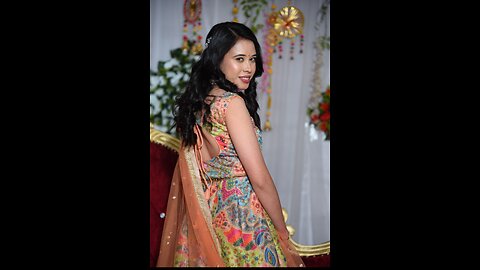 Beautiful girl Wedding Dance