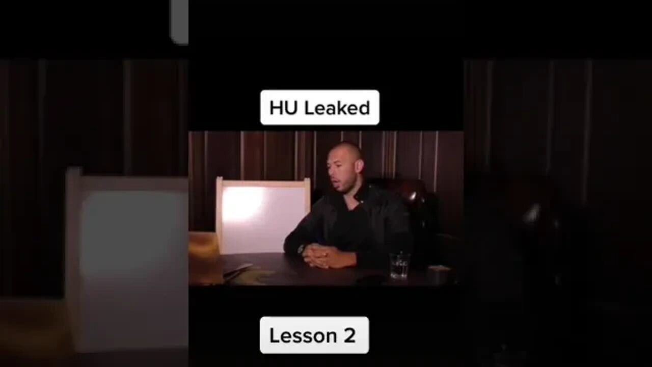 ANDREW TATE HUSTLERS UNIVERSITY LESSONS 2