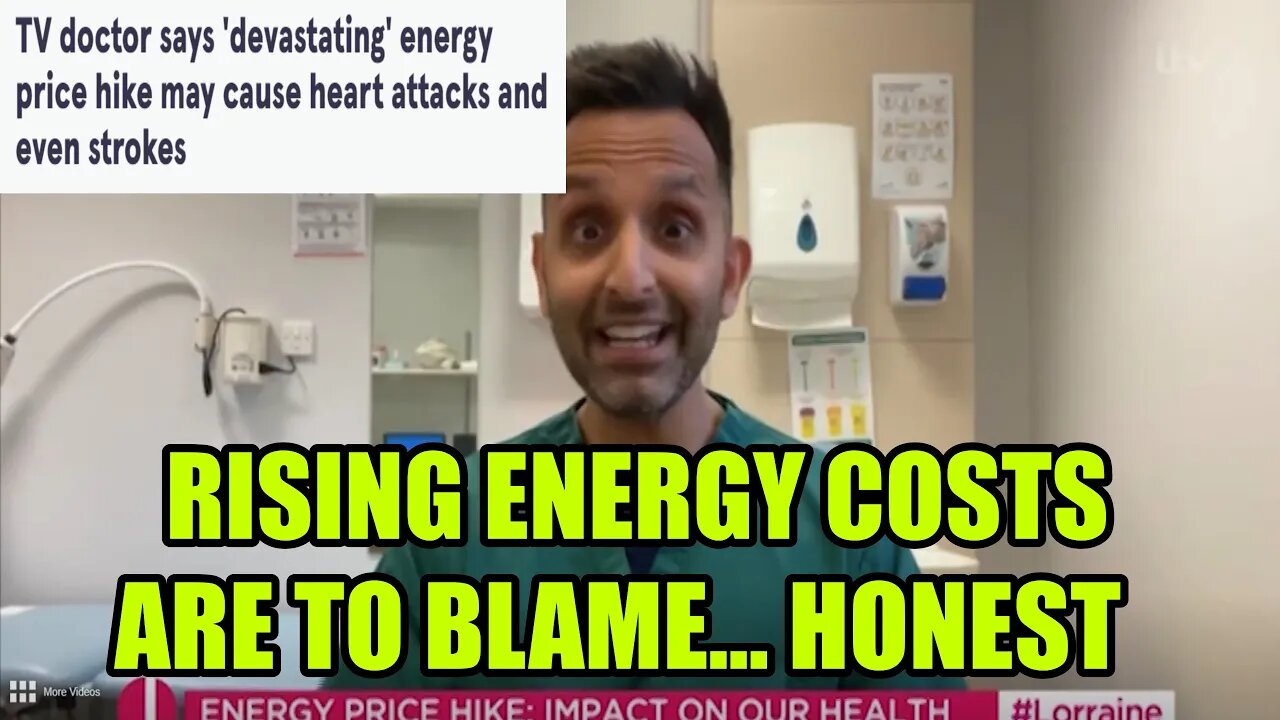 ITV Dr Claims Energy Prices Rises Increase The Chances Of Heart Attacks & Strokes
