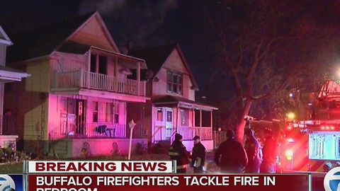 Fire damages Florida Street home early Monday