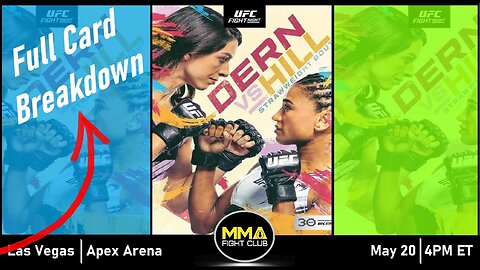 UFC Vegas 73: Dern vs. Hill - Full Card Breakdown & Predictions