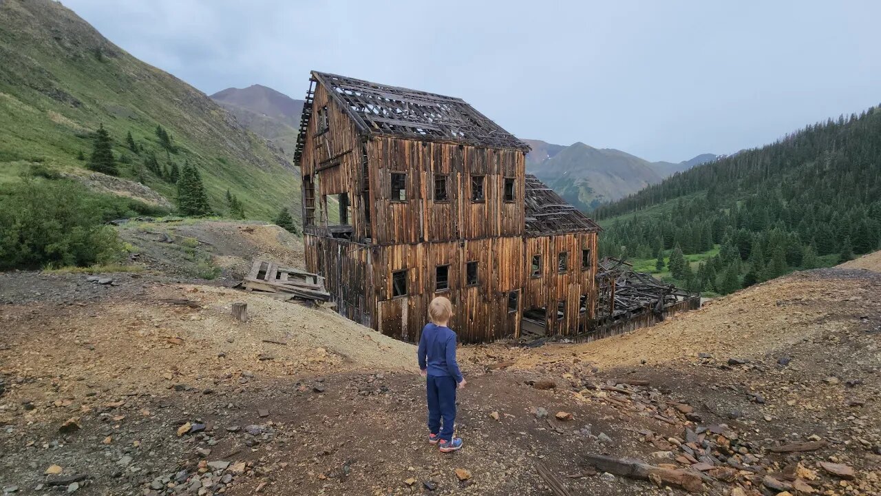 Ghost Town Above Tree Line, Amazing, Alpine Loop