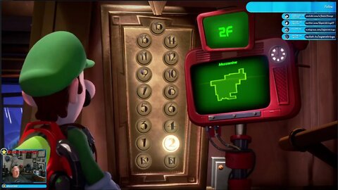 Luigi's Mansion 3 - 1st & 2nd Floor Gem Quest Playthrough (Grand Lobby & Mezzanine)