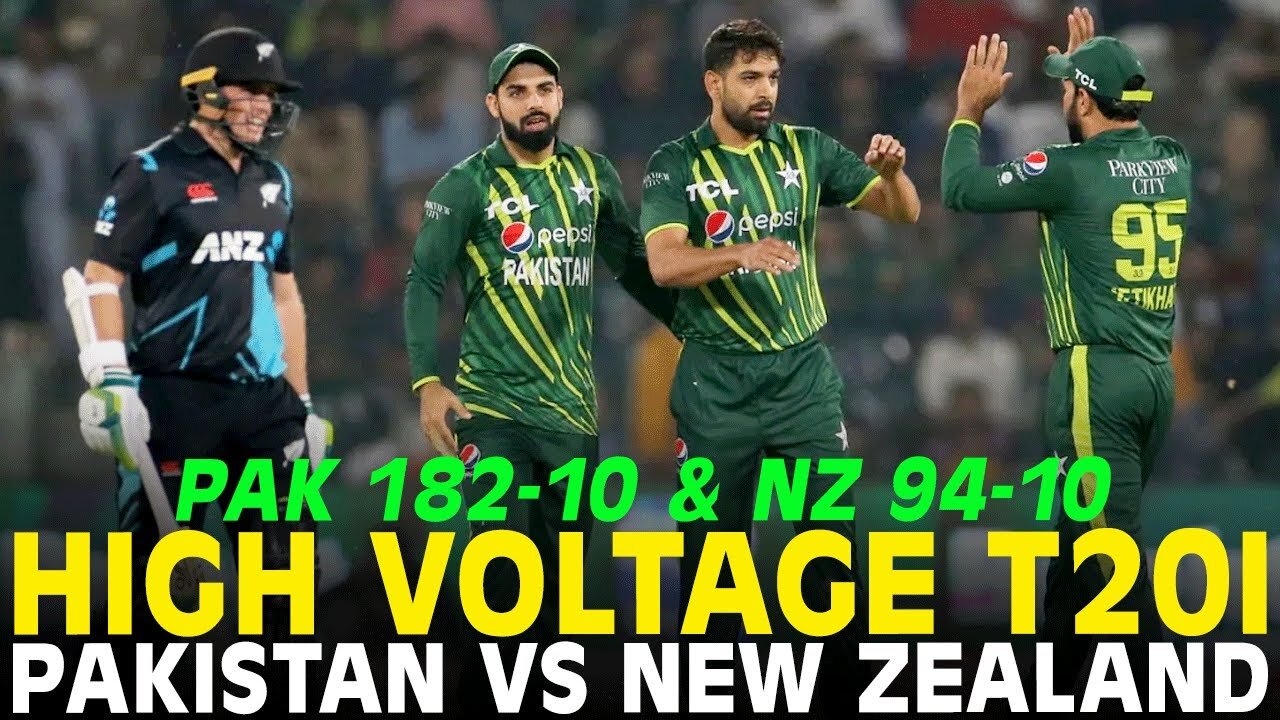 High Voltage T20I Thriller Match at Lahore | Pakistan vs New Zealand | 1st T20I 2024 |