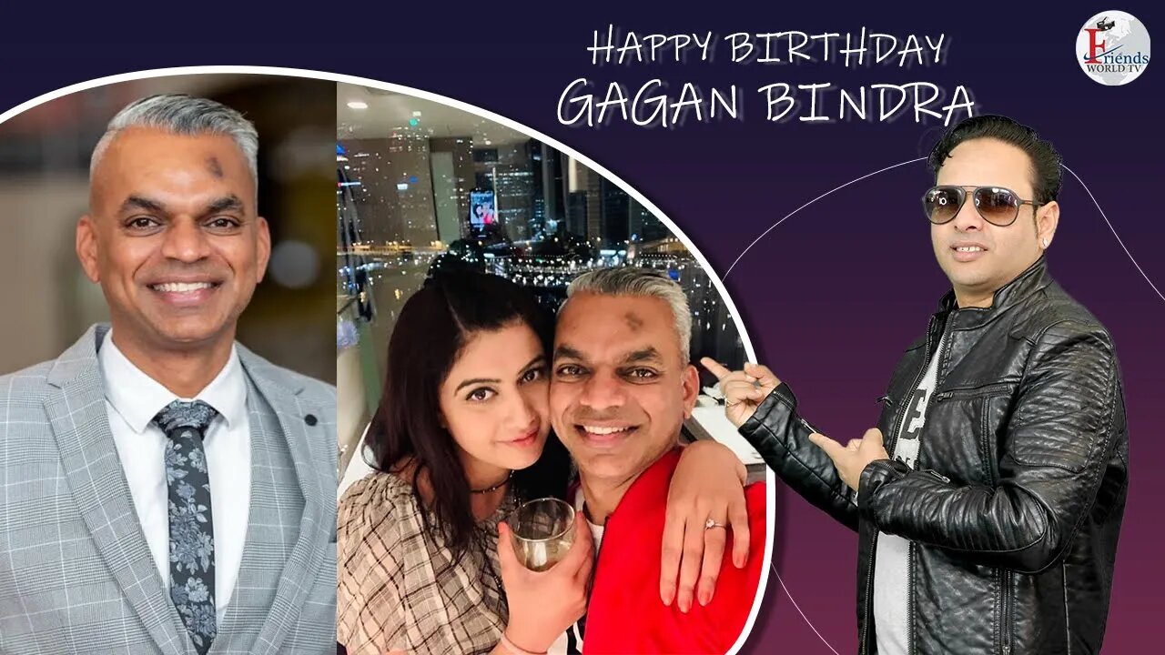 On this wonderful day, I wish you the best that life has to offer! Happy birthday Gagan Bindra