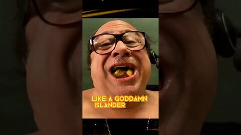Danny DeVito Loves Eating on Camera | #shorts @TheAlwaysSunnyPodcast