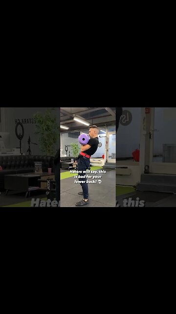 Haters will say, this is bad for your back 💀