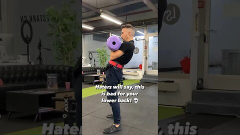 Haters will say, this is bad for your back 💀