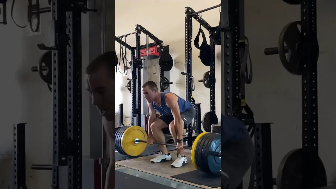 Some lifts from yesterday emphasizing power & vertical stiffness. #speedtraining