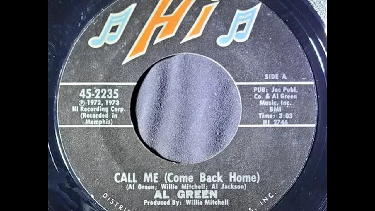 Al Green – Call Me (Come Back Home)