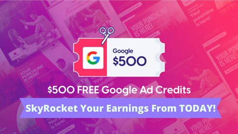 AI Powered Ad Creatives | GET $500 FREE Google Ads Credits