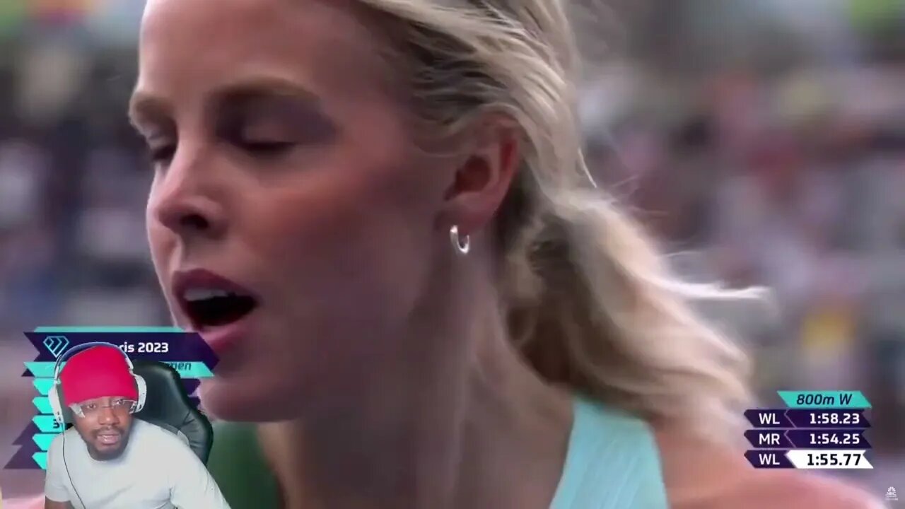 Reacting To Keely Hodgkinson stuns field, herself, with record breaking 800m in Paris