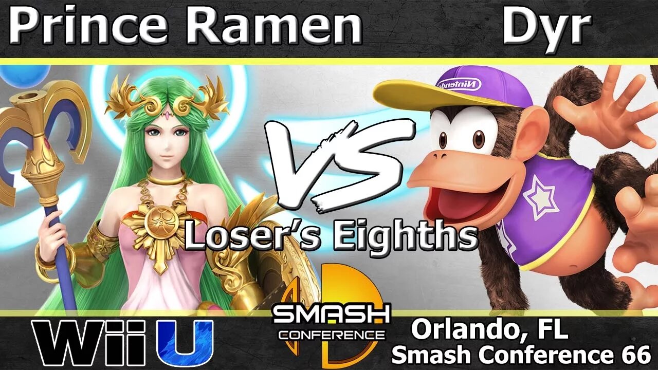 Prince Ramen (Palutena) vs. MVG|Dyr (Diddy) - Loser's Eighths - SC: LXVI