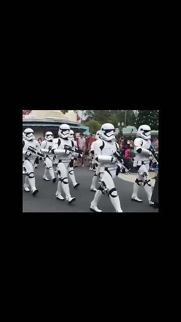 DESFILE DISNEY HOLLYWOOD STUDIOS #viagem #estadosunidos #familia #stormtrooper #viral #shorts