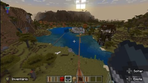 MINECRAFT - ESTAMOS EM OBRAS - MAIOR FERROVIA - TWITCH - PEDROSK GAMER @NEWxXx Games #minecraft