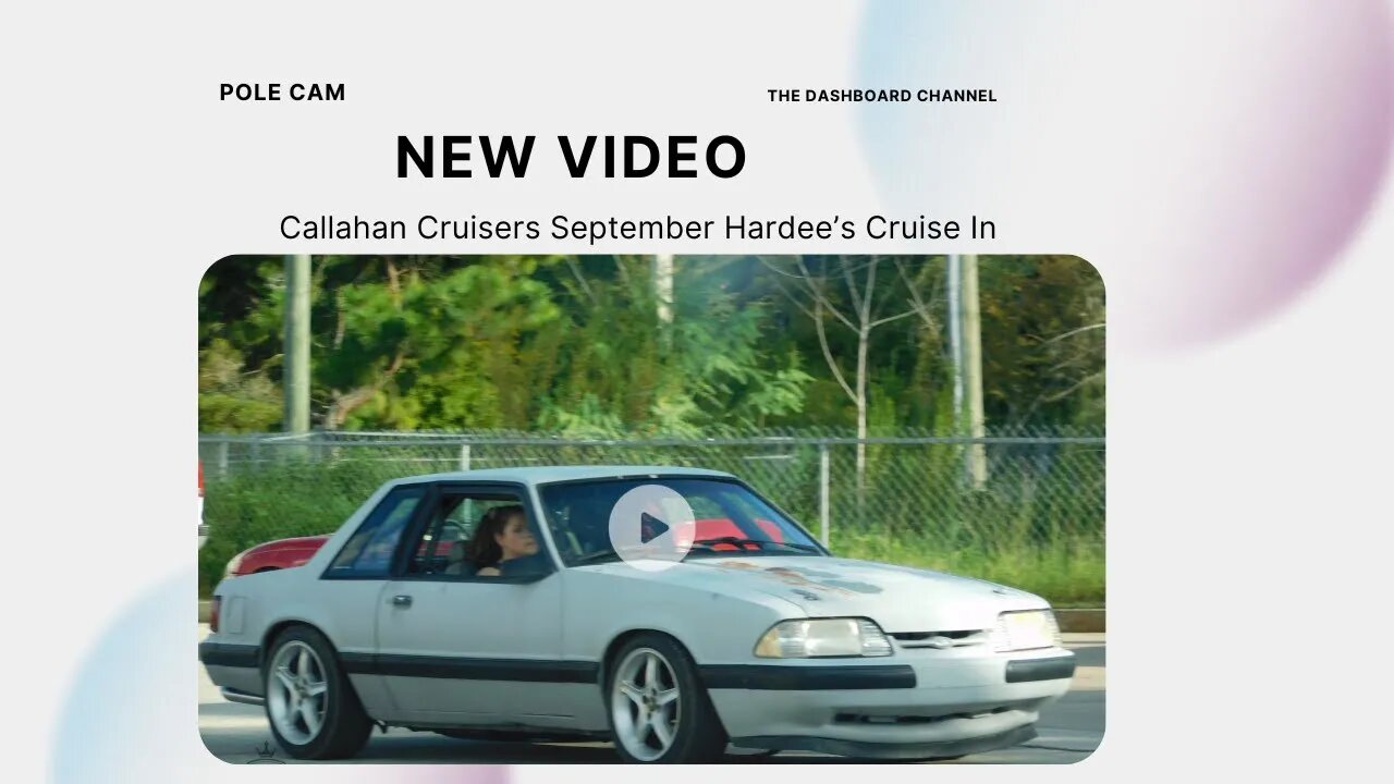 2023 September Callahan Cruisers Cruise In Pole Cam