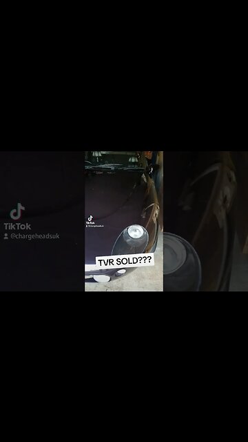 TVR Sold??? 🥺🤷‍♂️🇬🇧 #petrolheads #carbuild #car #carproject #tvrwedgee