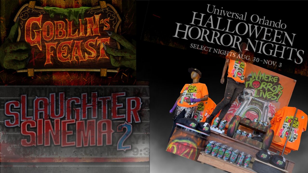 Universal Orlando | Halloween Horror Nights 2024 | Two New Houses | New Merch