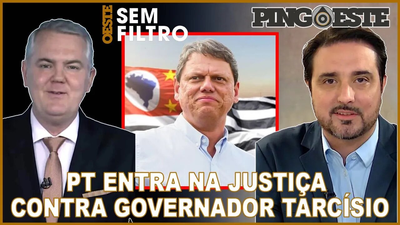 PT entra na justiça para barrar perdão de Tarcísio